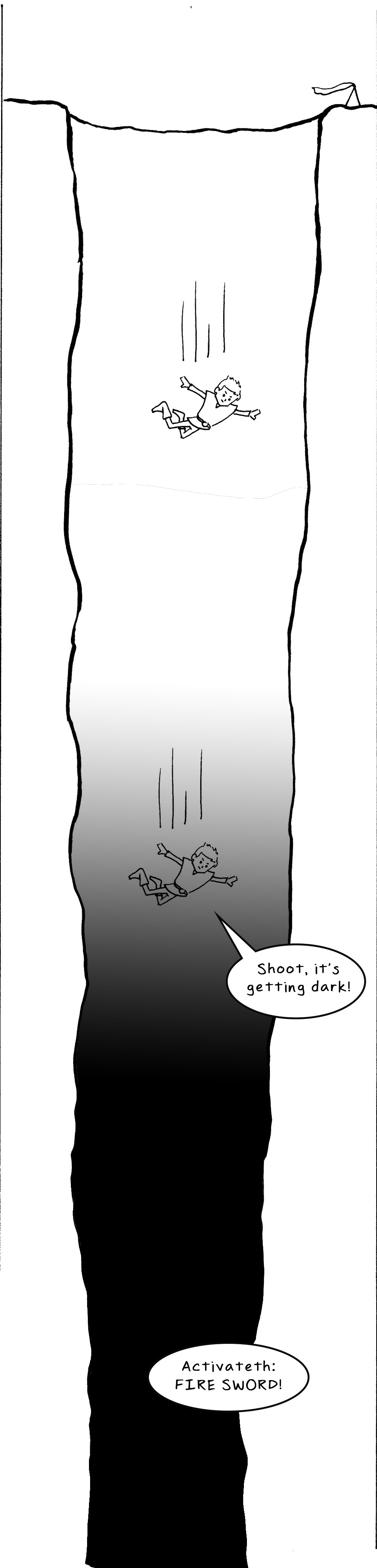 long fall