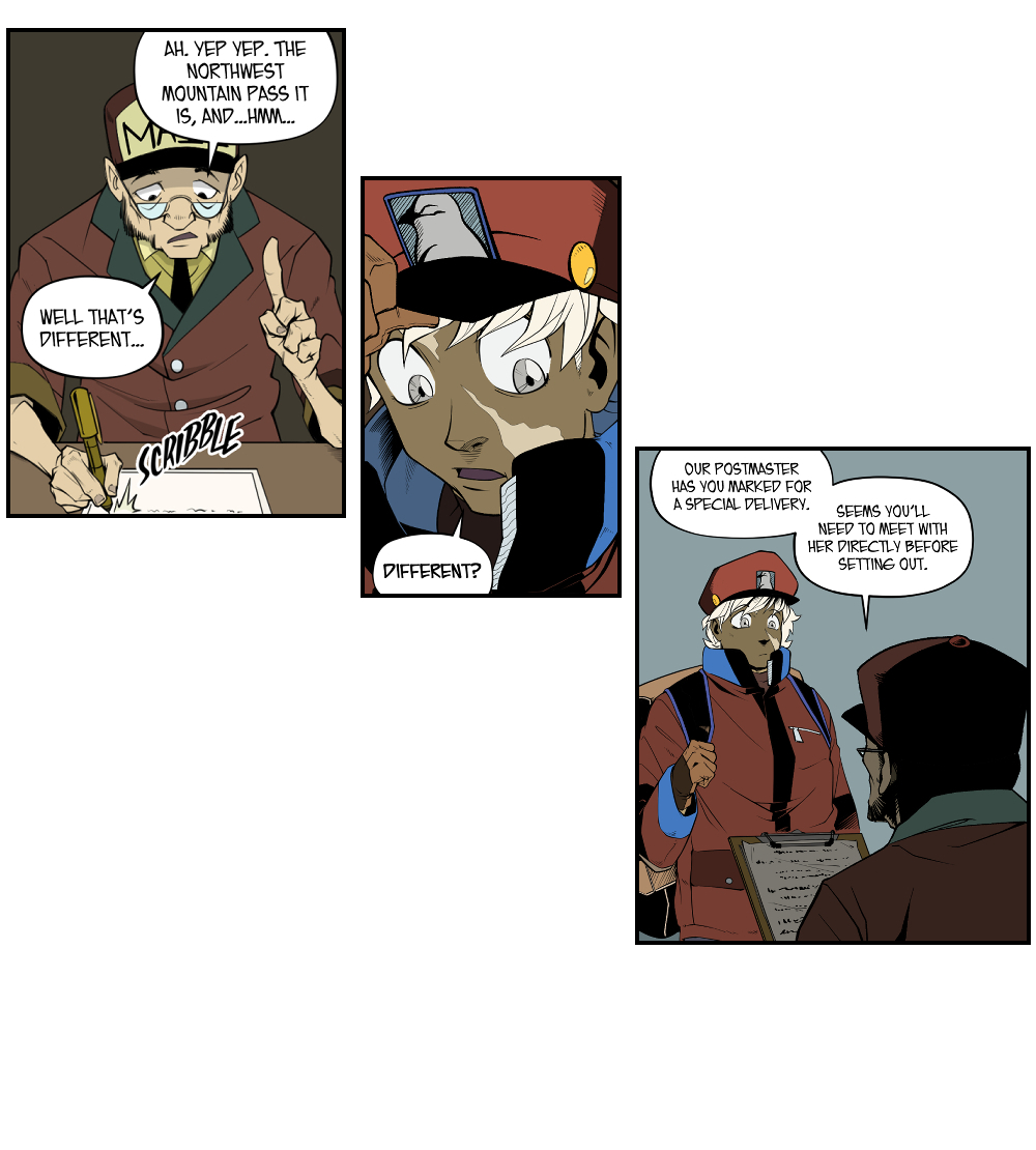 third scene of comic