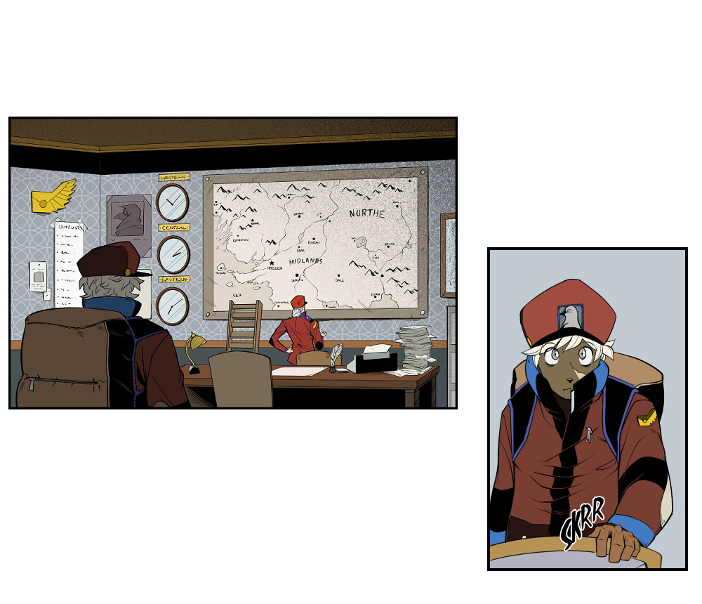third scene part two of comic