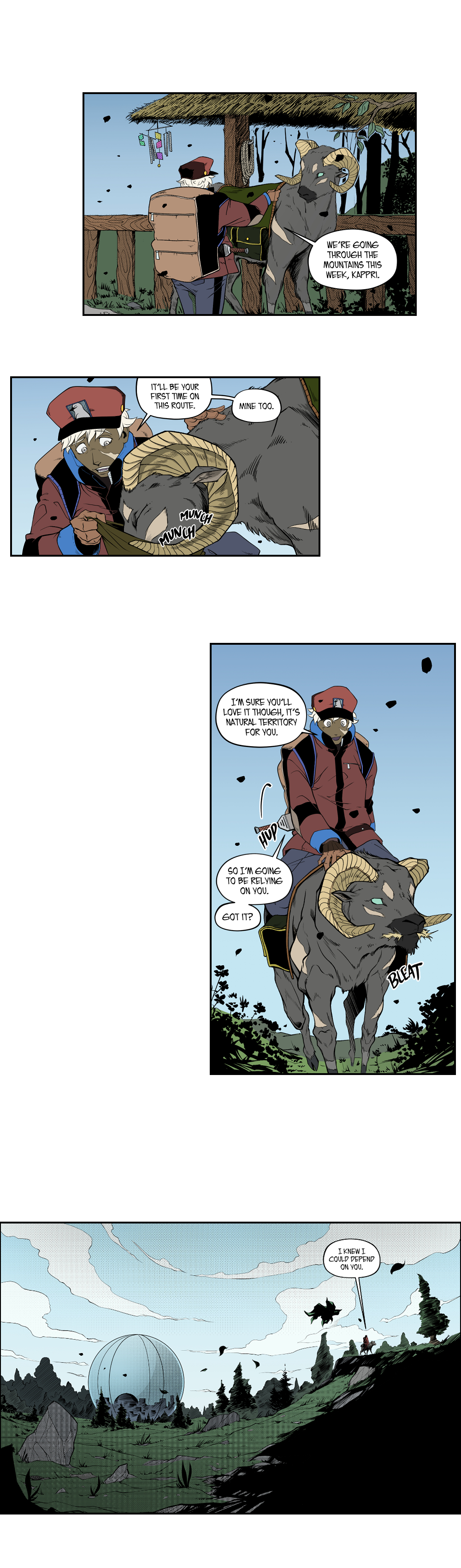 last scene of comic