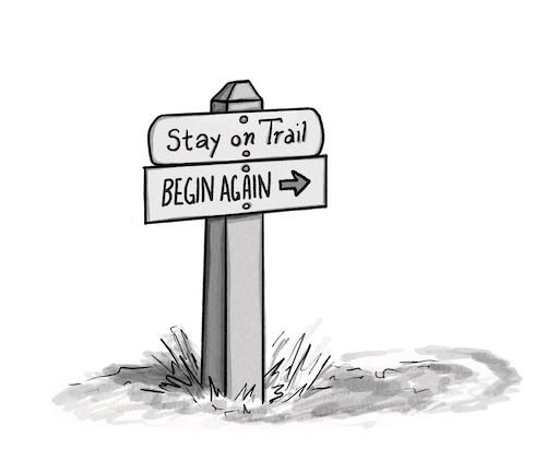 Begin Anew Button